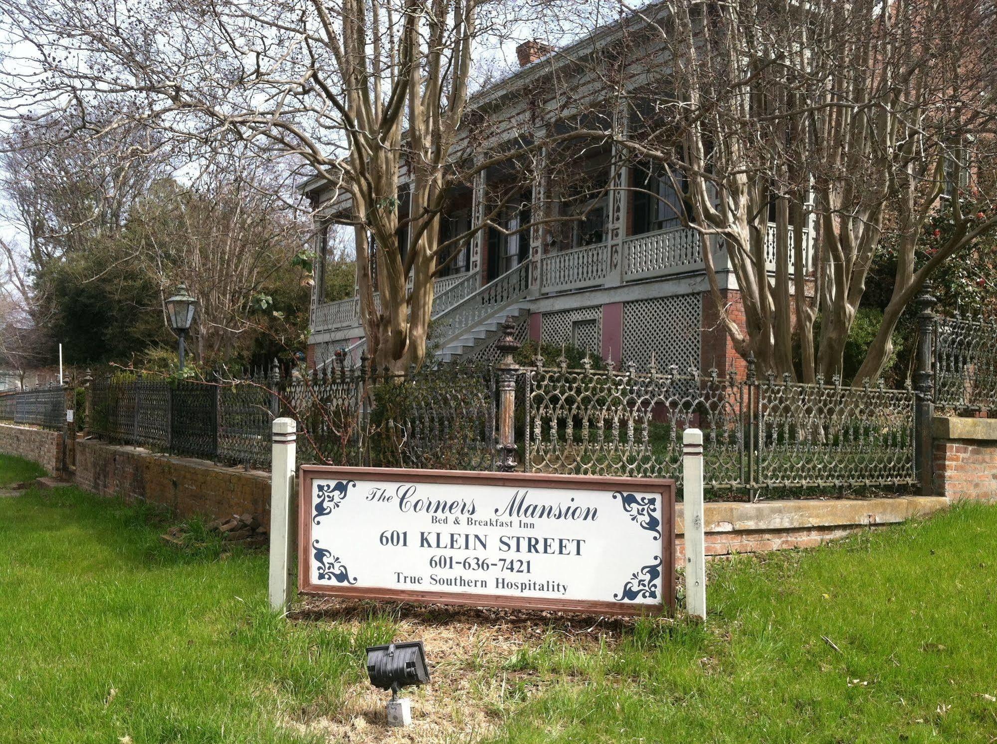 Corners Mansion Inn - A Bed And Breakfast Vicksburg Eksteriør billede